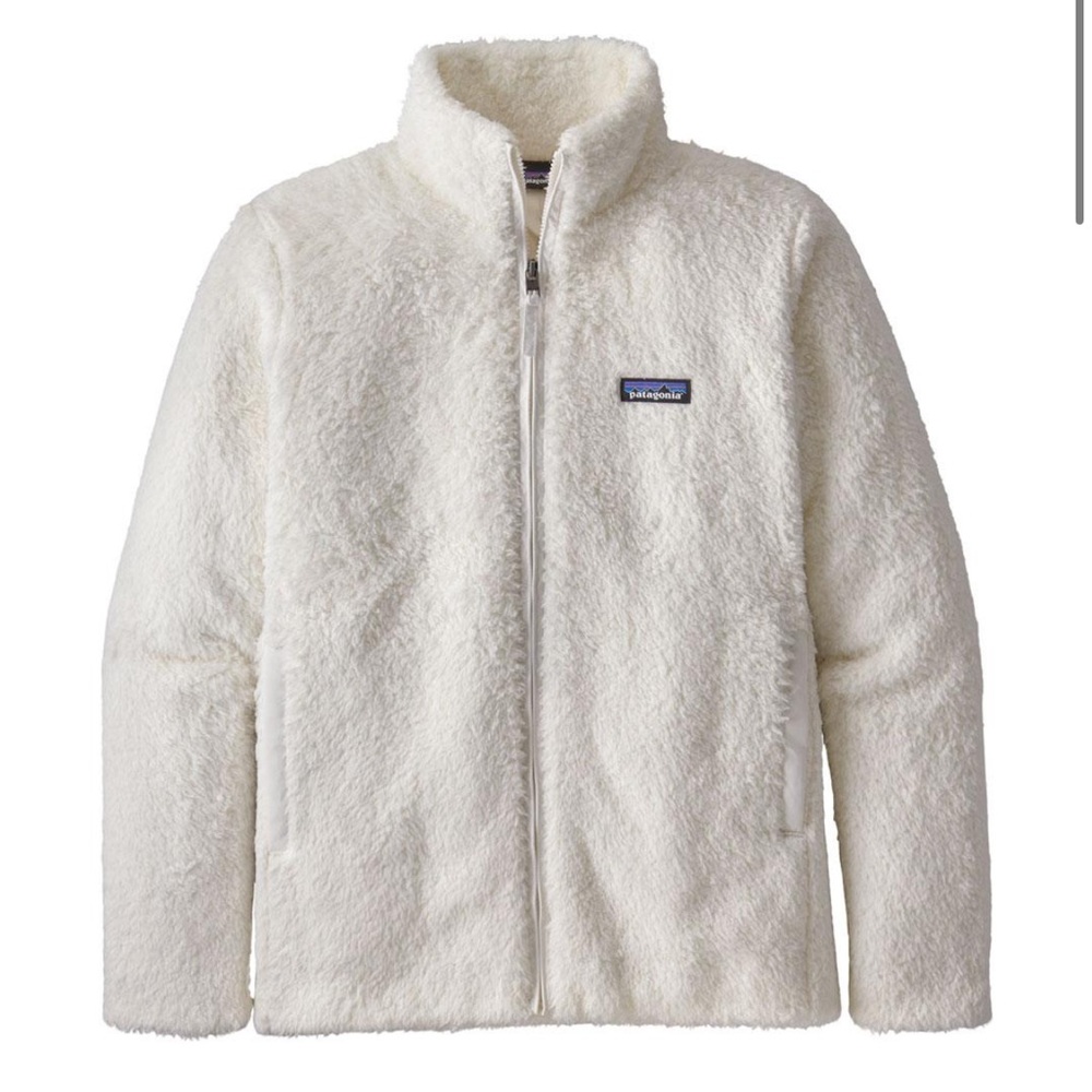 Patagonia Los Gatos Fleece Jacket White GUC